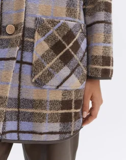 Flash Sale someday Fashion Wollen Mantel Halilo Grunge Macadamia