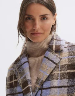 Flash Sale someday Fashion Wollen Mantel Halilo Grunge Macadamia