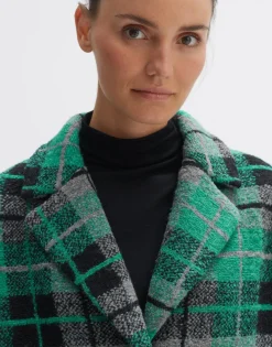 Discount someday Fashion Wollen Mantel Halilo Grunge Easy Grey