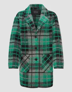 Discount someday Fashion Wollen Mantel Halilo Grunge Easy Grey