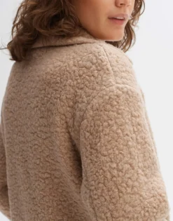 Shop someday Fashion Wollen Mantel Hiromi Nutmeg