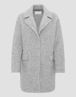 Outlet someday Fashion Wollen Mantel Hiromi Hazy Fog Melange