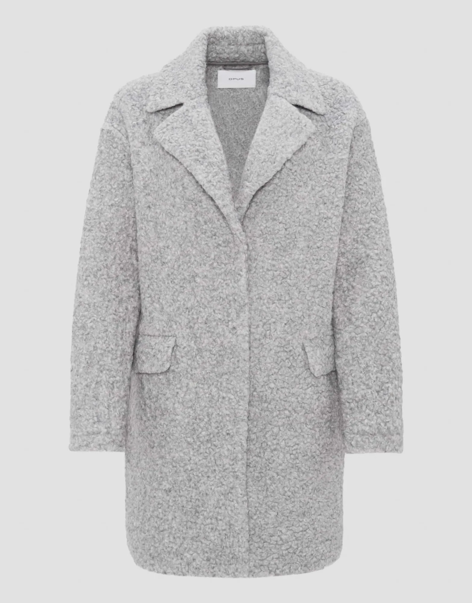 Outlet someday Fashion Wollen Mantel Hiromi Hazy Fog Melange